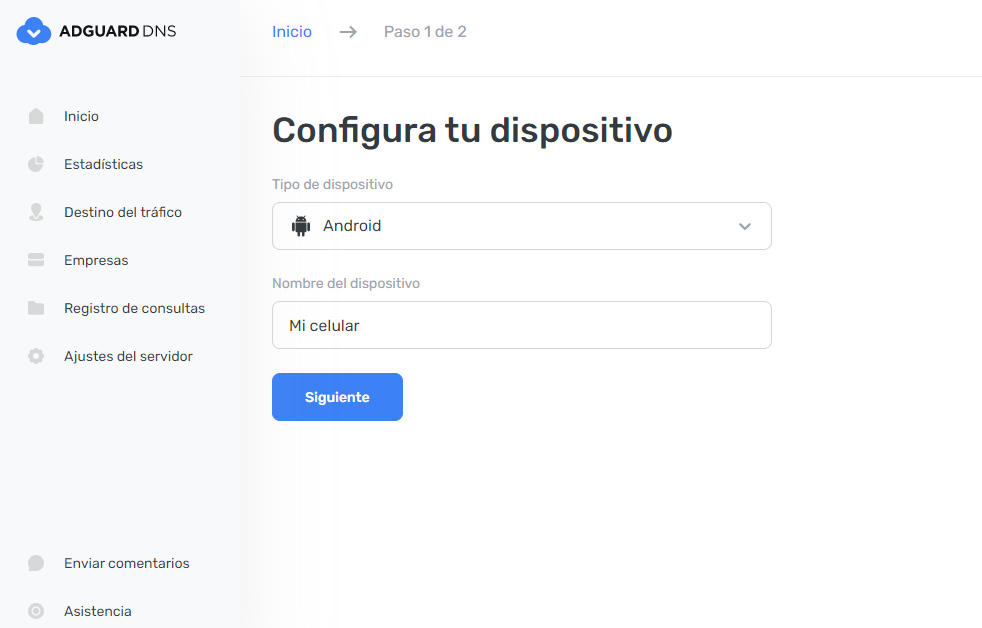 Campos completados