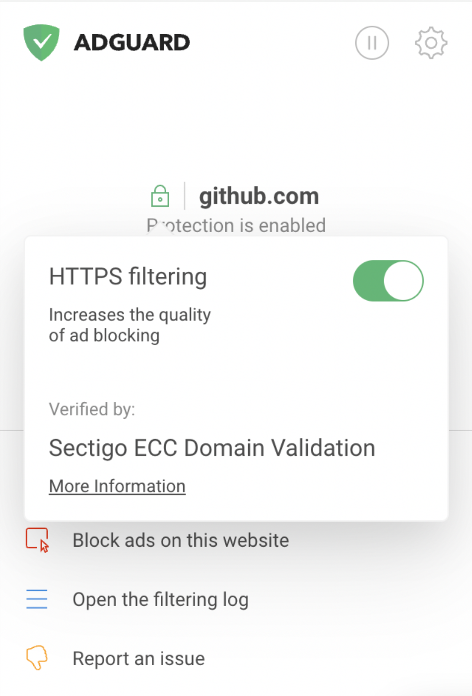 Браузерный помощник AdGuard *mobile_border
